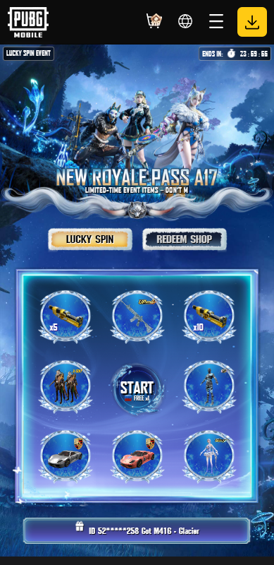 PUBGM - Royale Pass A17