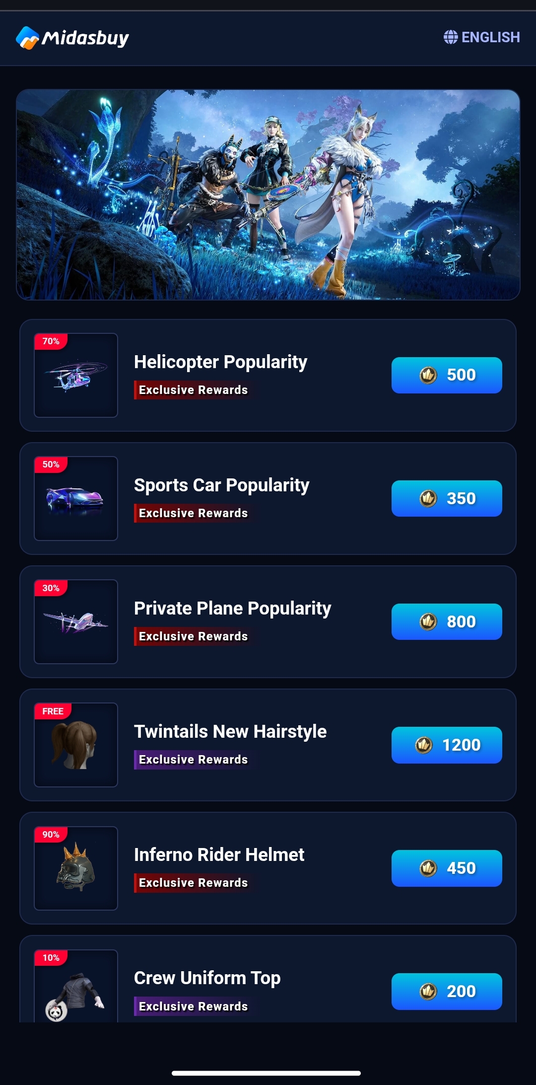 MIDASBUY NEW