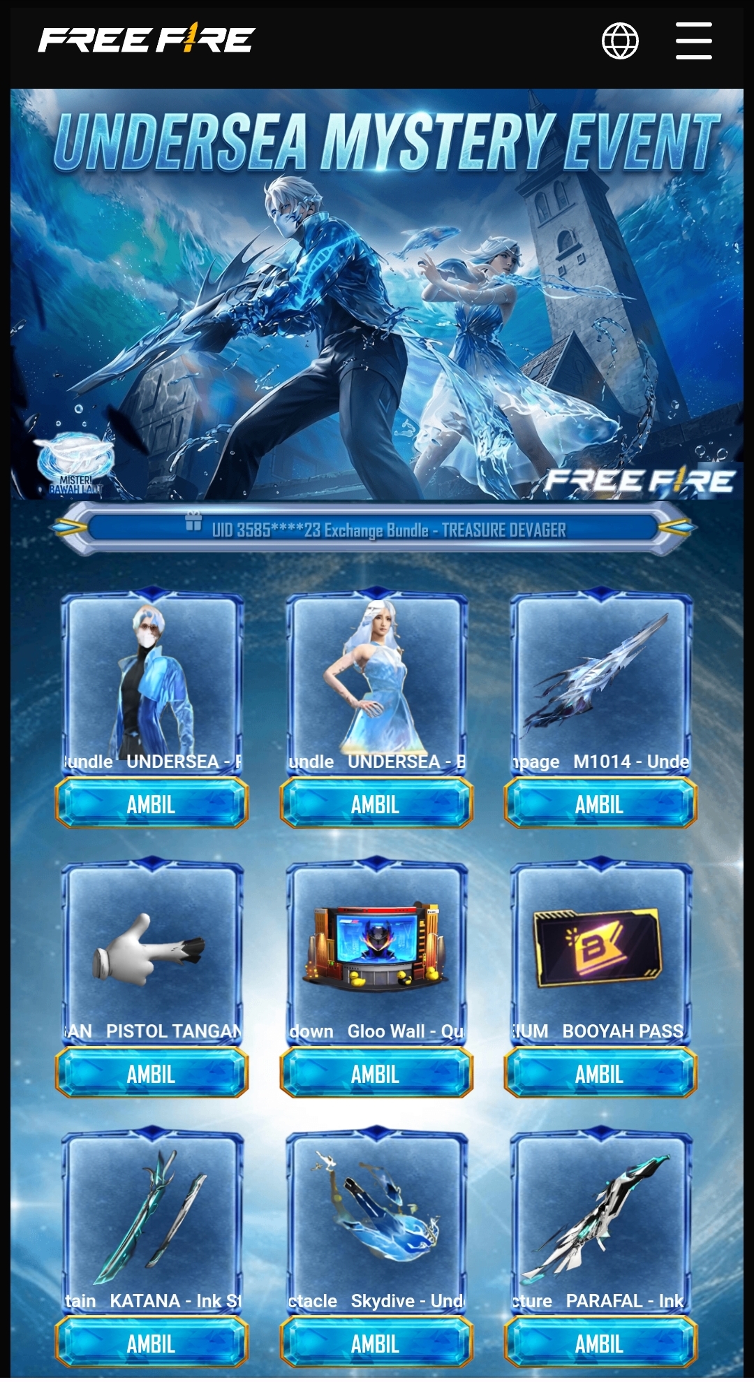 FF MYSTERY UNDERSEA