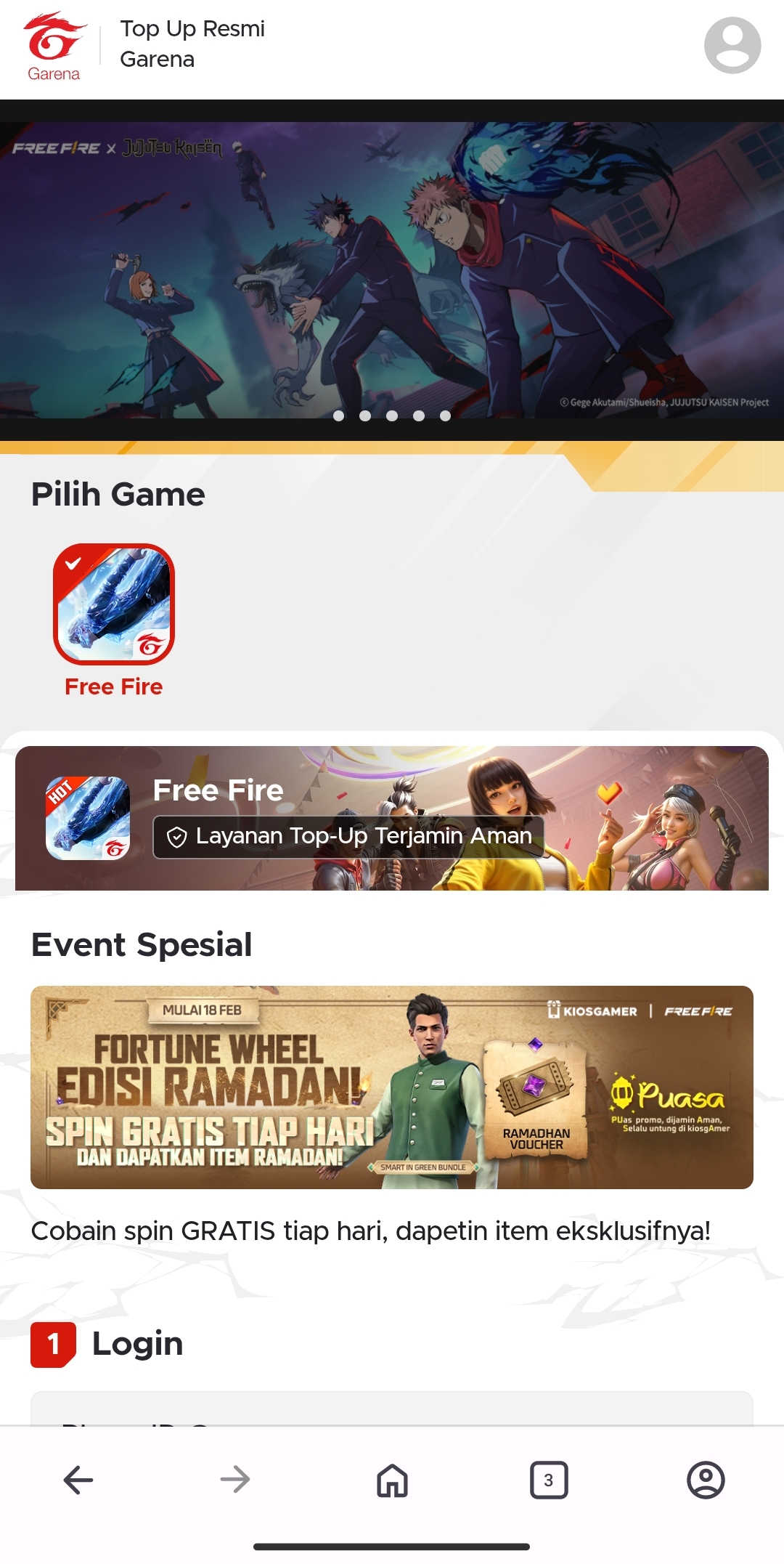 KIOS GAMER TRUE ID