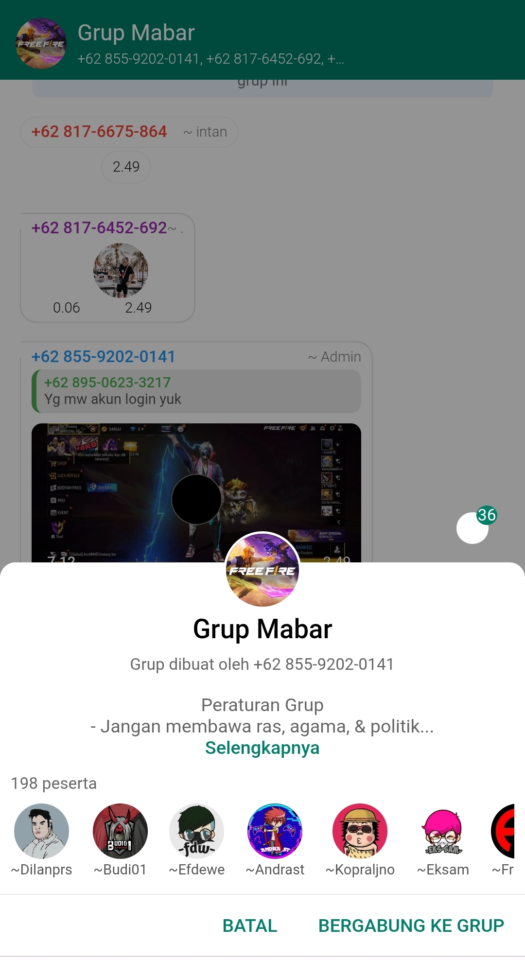 GRUP MABAR
