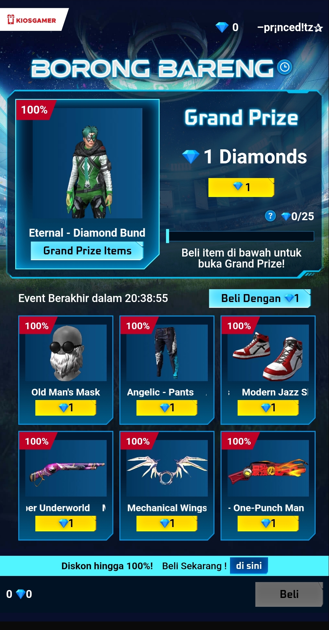 KIOS GAMER SHOP TRUE ID