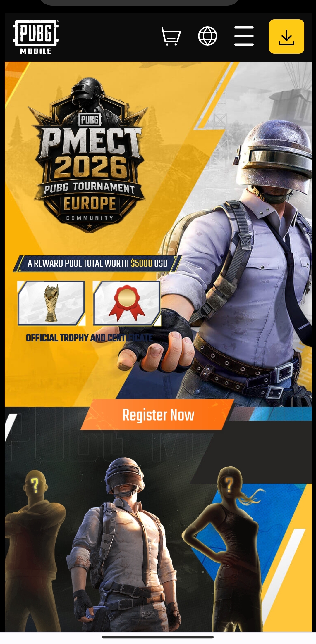 PUBG TOUR PMECT